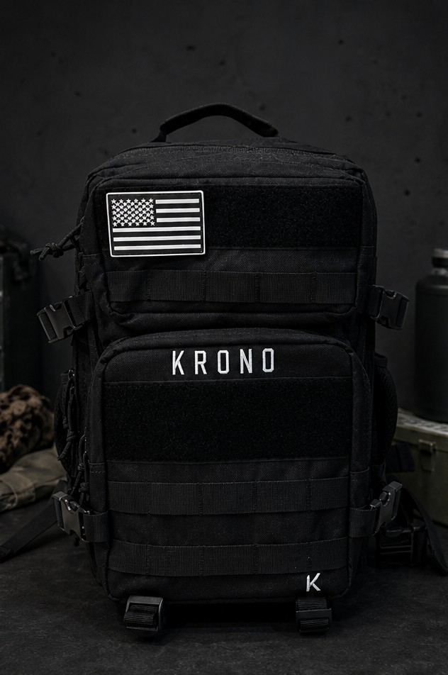 KRONO everyday backpack, Cosmo Black